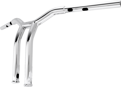 BURLY BRAND Dominator Handlebar - Touring/Softail - 12" - Chrome B12-6082C