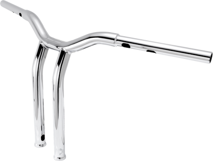 BURLY BRAND Dominator Handlebar - Touring/Softail - 14" - Chrome B12-6083C