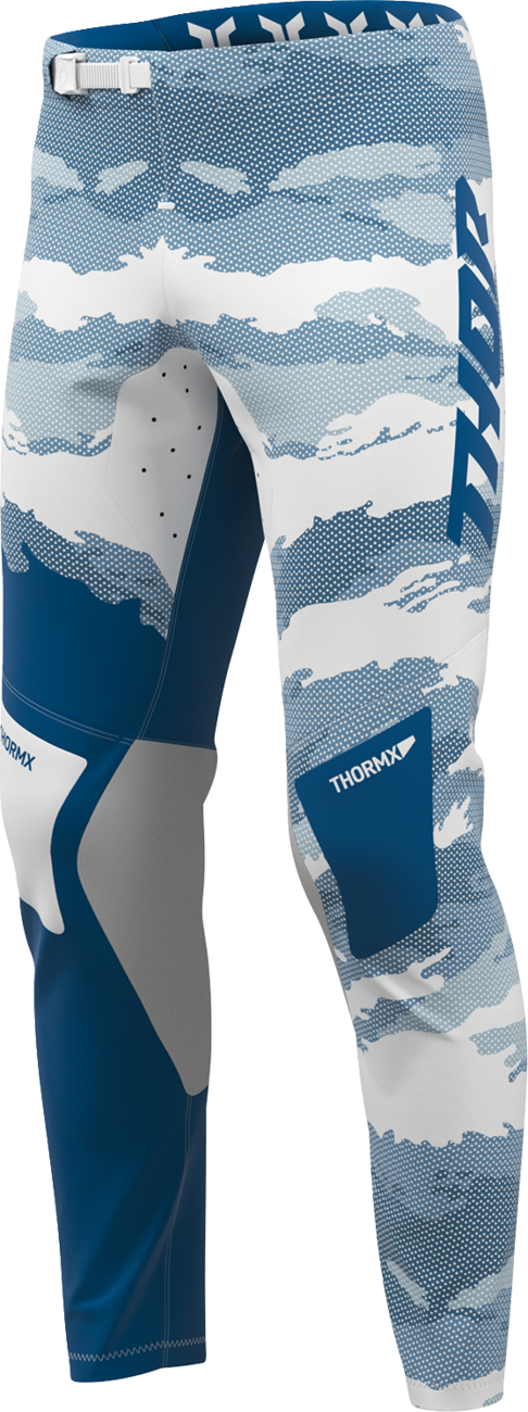 THOR Sportmode Recon LE Pants - White/Blue - US 30 2901-13377