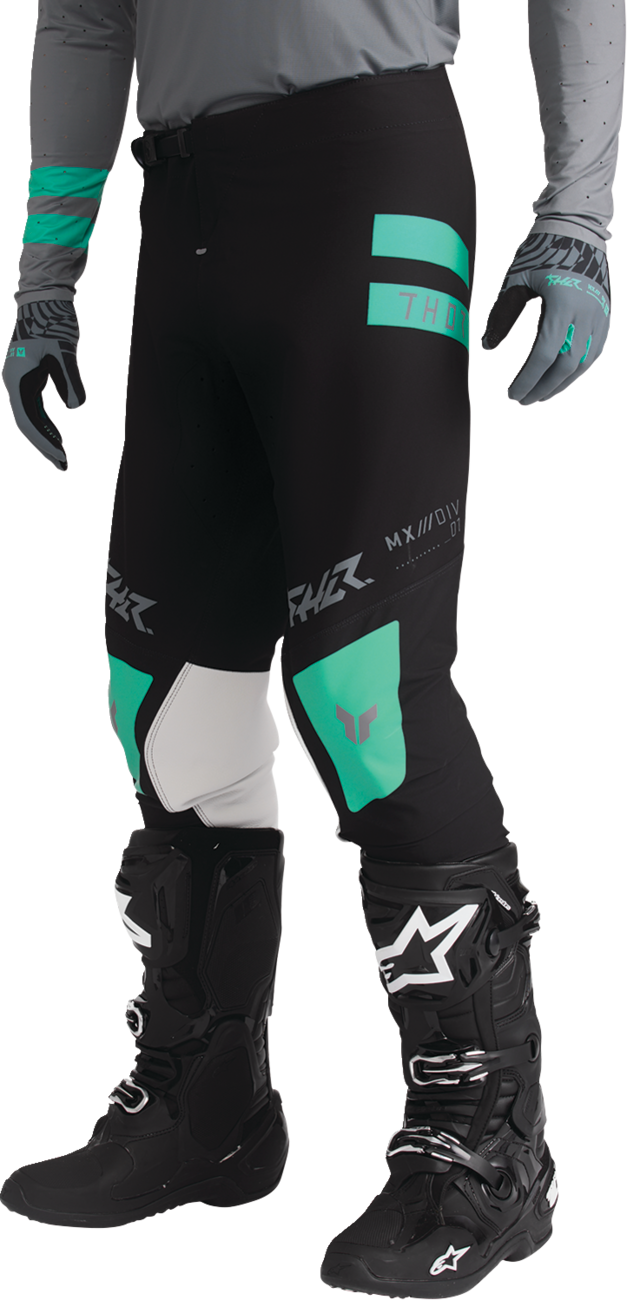 THOR Sportmode Mind Control Gloves - Charcoal/Black - Small 3330-9101