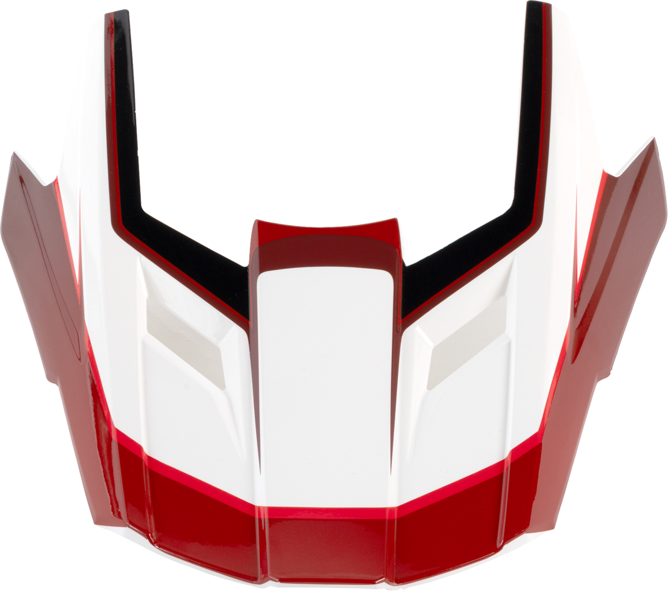 Z1R Youth Dirt Maxx Visor Kit - Vortex - Red/White 0132-1946