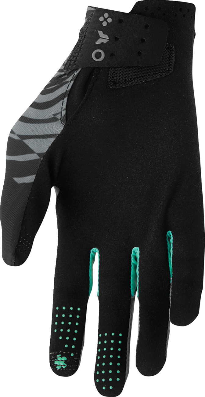 THOR Sportmode Mind Control Gloves - Charcoal/Black - XL 3330-9104