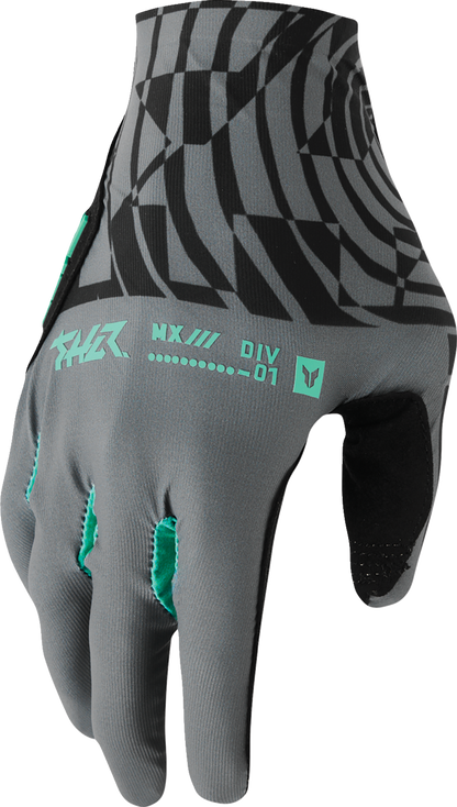 THOR Sportmode Mind Control Gloves - Charcoal/Black - 2XL 3330-9105
