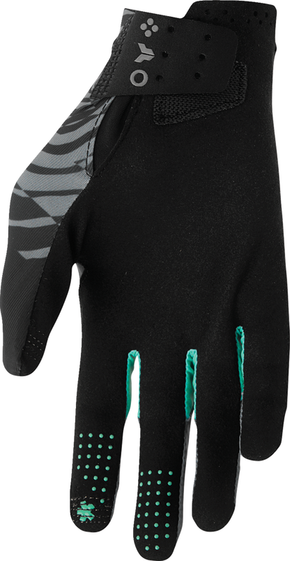THOR Sportmode Mind Control Gloves - Charcoal/Black - 2XL 3330-9105