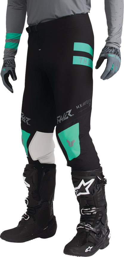 THOR Sportmode Mind Control Gloves - Charcoal/Black - 2XL 3330-9105
