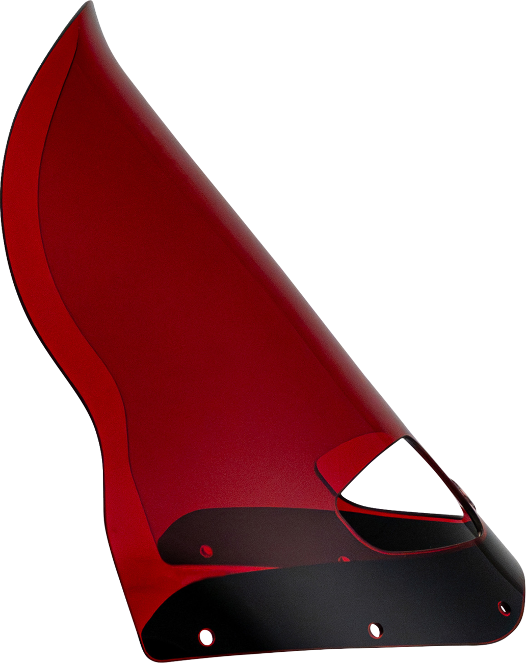 KLOCK WERKS Windshield - Road Warrior Fairing - 15" - Red KWW-06-0619