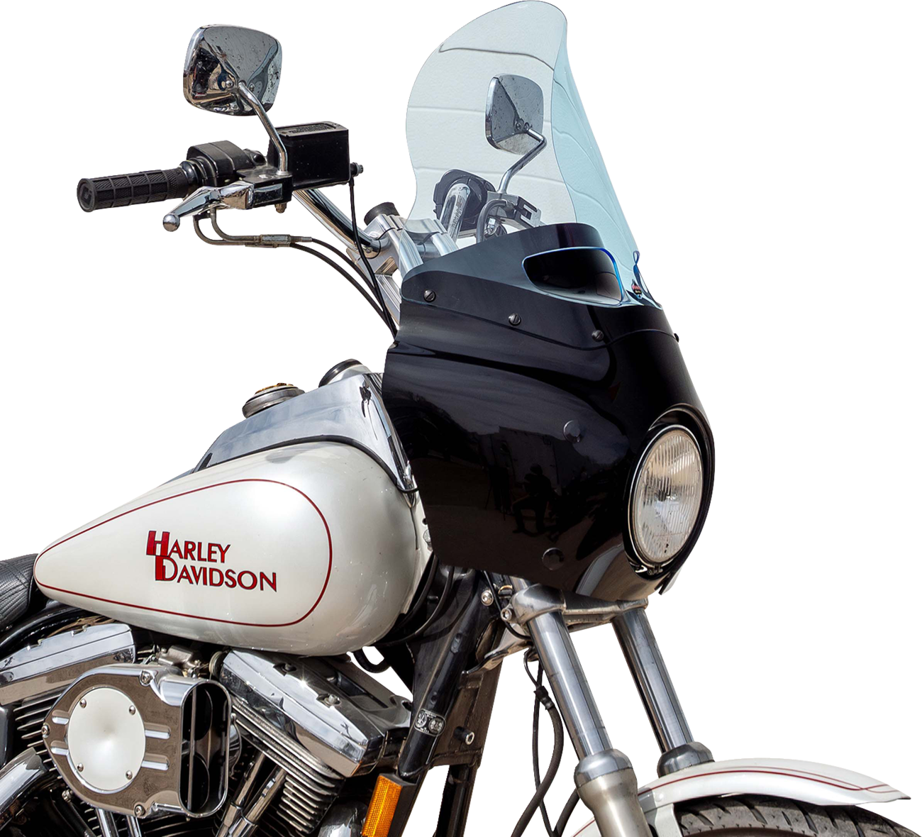 KLOCK WERKS Ice Flare® Windshield - 15" - Blue Ice - Road Warrior Fairing KWW-06-0618