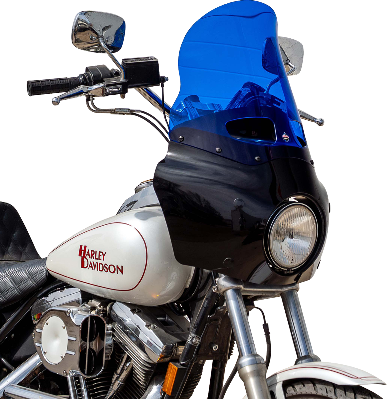 KLOCK WERKS Windshield - Road Warrior Fairing - 15" - Blue KWW-06-0623