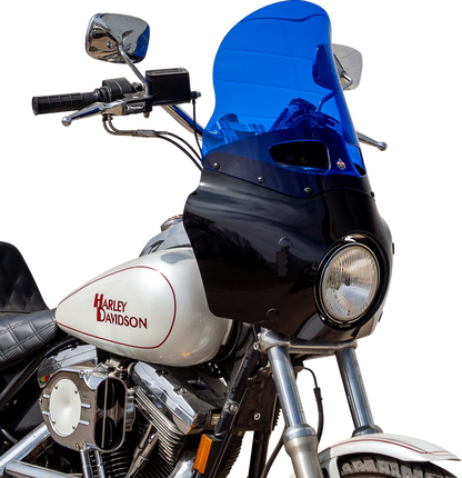 KLOCK WERKS Windshield - Road Warrior Fairing - 15" - Blue KWW-06-0623