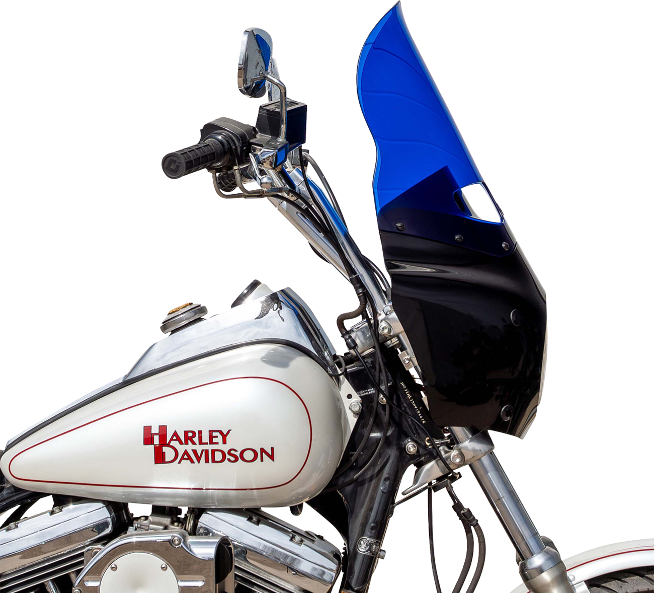 KLOCK WERKS Windshield - Road Warrior Fairing - 15" - Blue KWW-06-0623