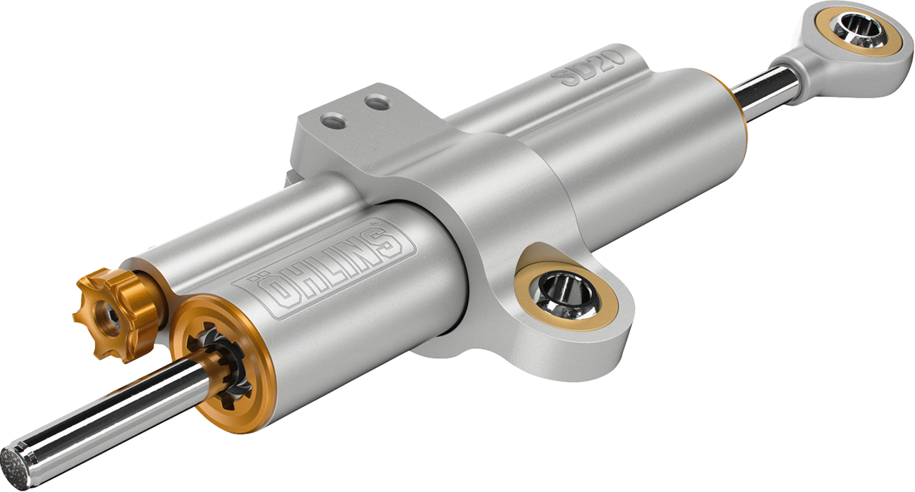 OHLINS Steering Damper SD20 001 for Enhanced Motorcycle Stability and Control