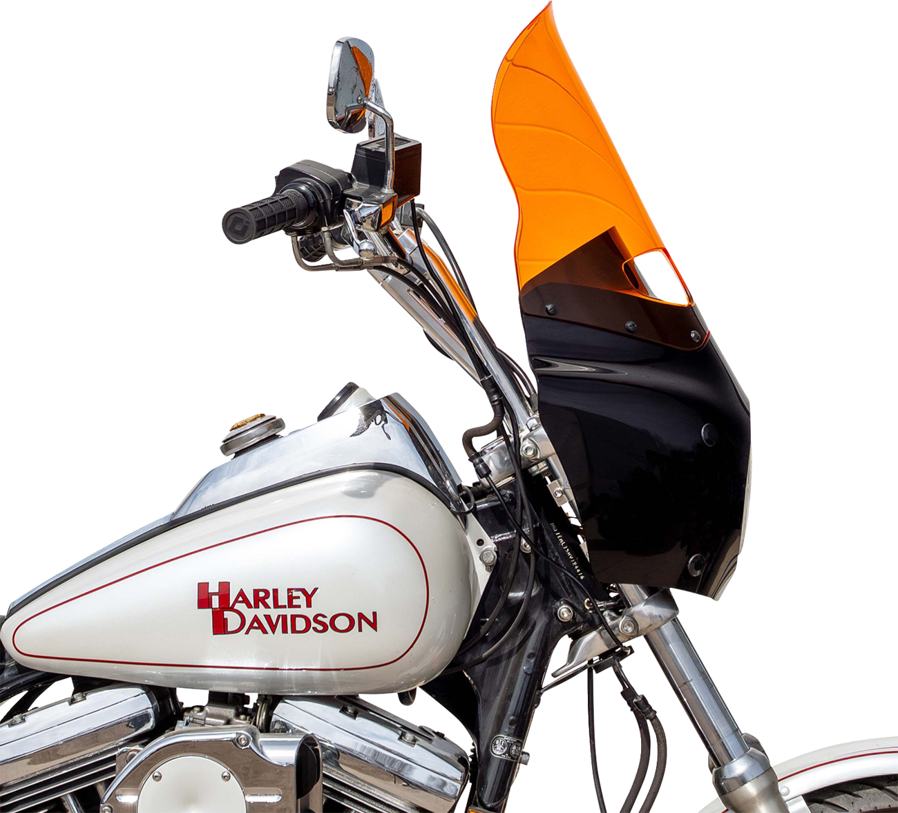 KLOCK WERKS Windshield - Road Warrior Fairing - 15" - Orange KWW-06-0620