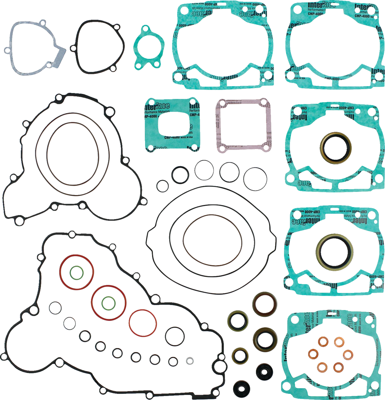 MOOSE OFFROAD Complete Gasket Kit with Oil Seals - Gas Gas/KTM 8110062MSE