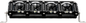 BRITE-LITES 10-Inch BL-OVW10 Multi-Mode LED Light Bar with RGB Backlighting