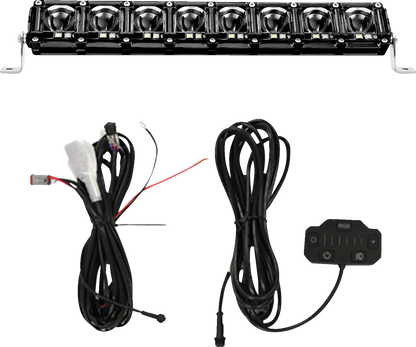 BRITE-LITES 20-Inch BL-OVW20 Multi-Mode LED Light Bar with RGB Backlighting and Vibration Resistance
