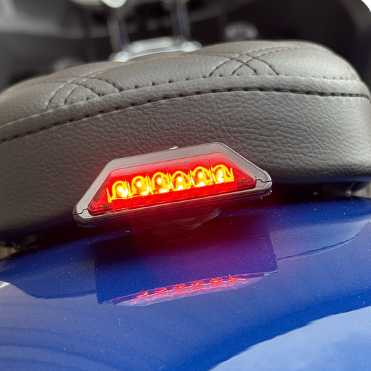 CUSTOM DYNAMICS Running/Brake Light - Seat Bolt Mounted - Red Lens CD-SBTL-HD-R