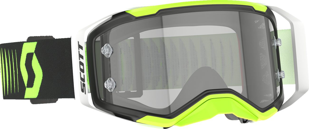 SCOTT Prospect 2.0 Goggle - Doppler Light Sensitive - Black/Neon Yellow with Gray Lens