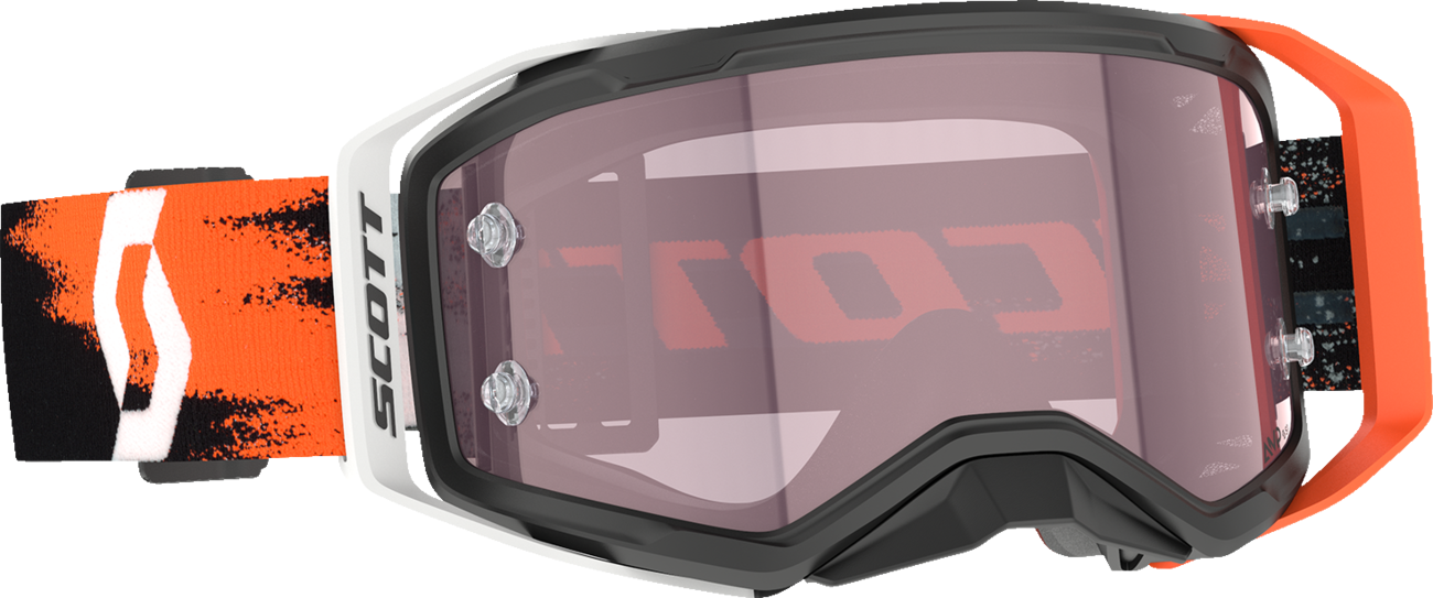 SCOTT Prospect 2.0 AMP Goggle with Rose Lens – Black/Neon Orange | Part 4214695039352