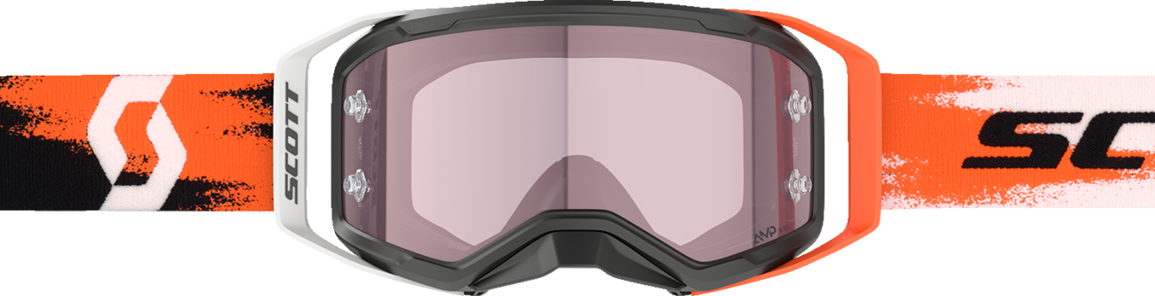 SCOTT Prospect 2.0 AMP Goggle with Rose Lens – Black/Neon Orange | Part 4214695039352