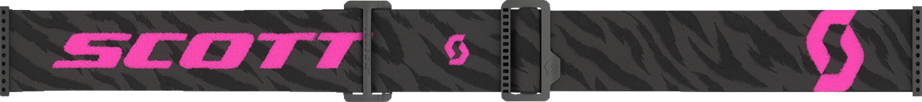 SCOTT Prospect 2.0 Zebra Goggle with Pink Chrome Lens - Black and Pink Frame