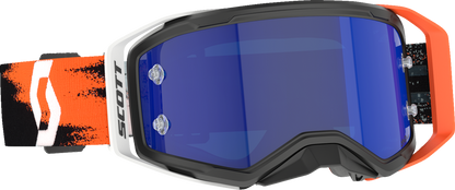 SCOTT Prospect 2.0 Amp Goggle – Black/Neon Orange with Blue Chrome Lens, Part 4214785039349