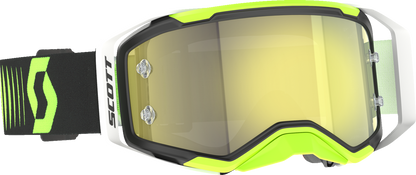 SCOTT Prospect 2.0 Goggle - Doppler Black/Neon Yellow with Yellow Chrome Lens Part 4214718209289