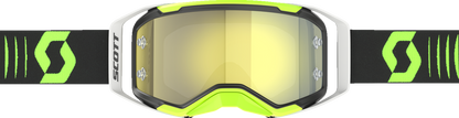SCOTT Prospect 2.0 Goggle - Doppler Black/Neon Yellow with Yellow Chrome Lens Part 4214718209289