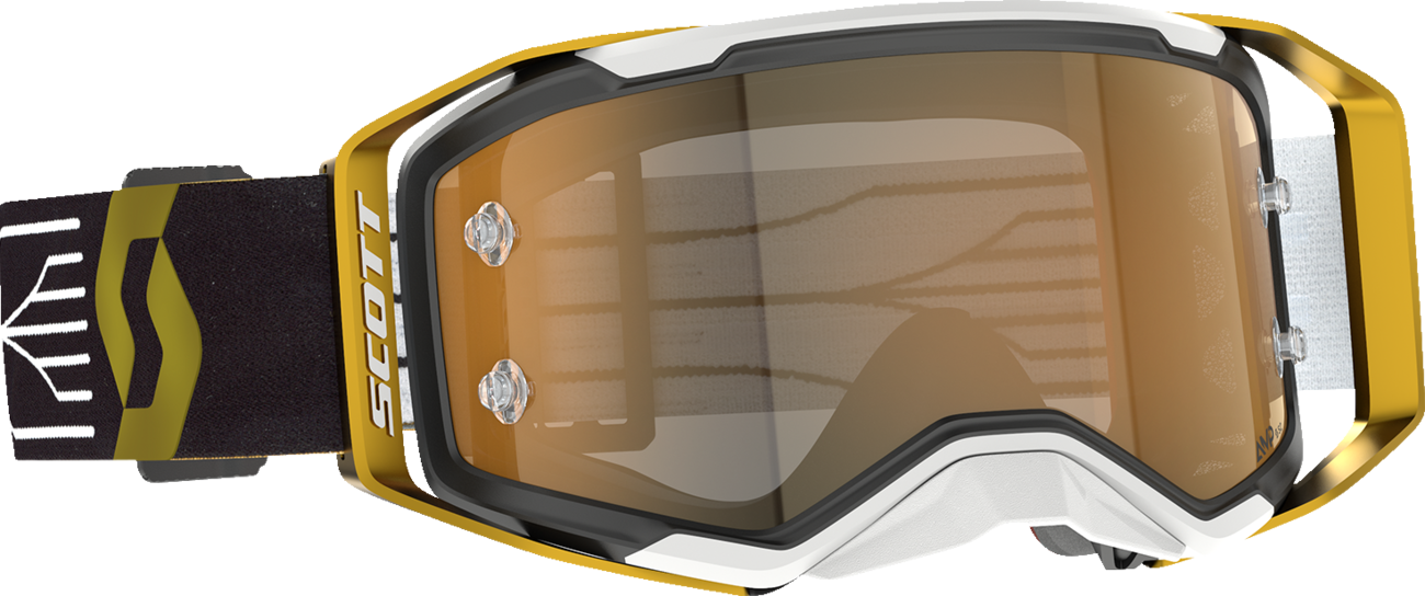 SCOTT Prospect 2.0 AMP Chrome Goggle - Black/Gold with Gold Chrome Lens