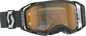 SCOTT Prospect 2.0 AMP Chrome Goggle with Gold Chrome Lens - Black/White