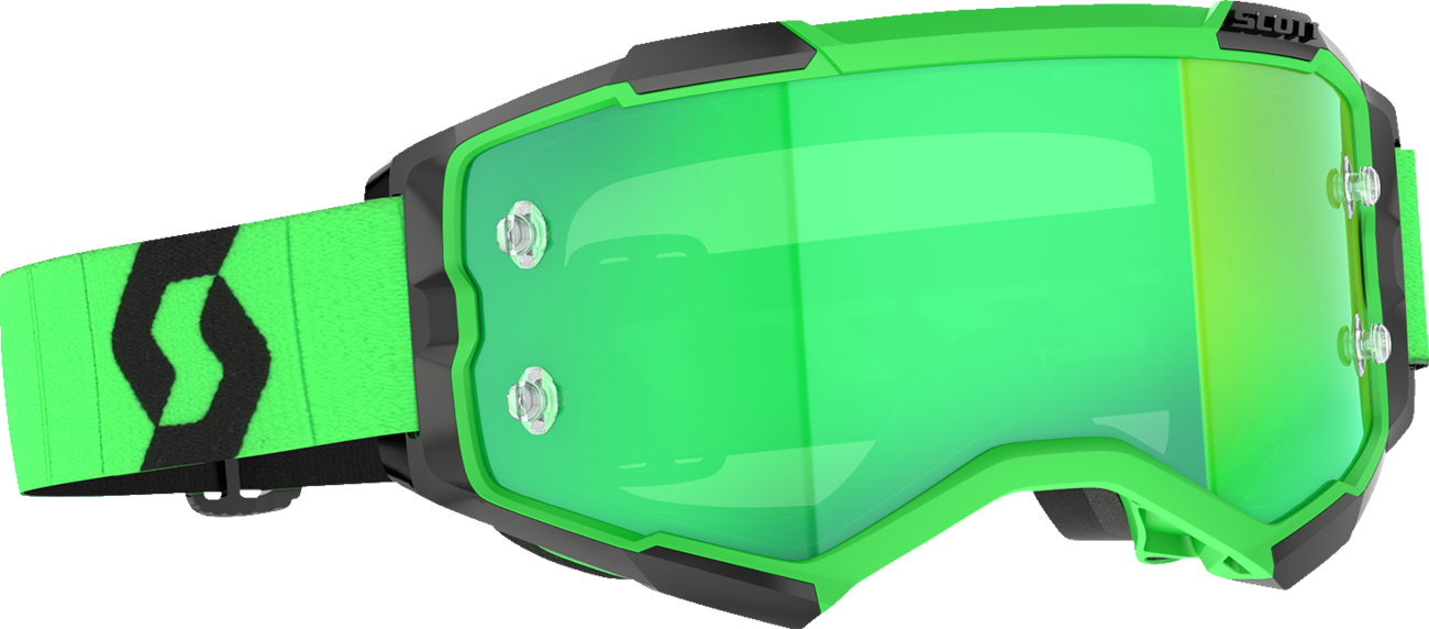 SCOTT Fury Goggle with Green Chrome Lens - Protect Your Vision in All Conditions
