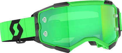 SCOTT Fury Goggle with Green Chrome Lens - Protect Your Vision in All Conditions