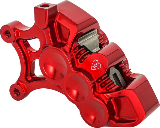 ARLEN NESS Monoblock Axial Brake Caliper - 14-inch Left - Red, Part Number 320-110
