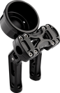 ARLEN NESS Wayback Risers - Method - 7 inch Height, 4 inch Round Gauge, Black (Part #520-072)