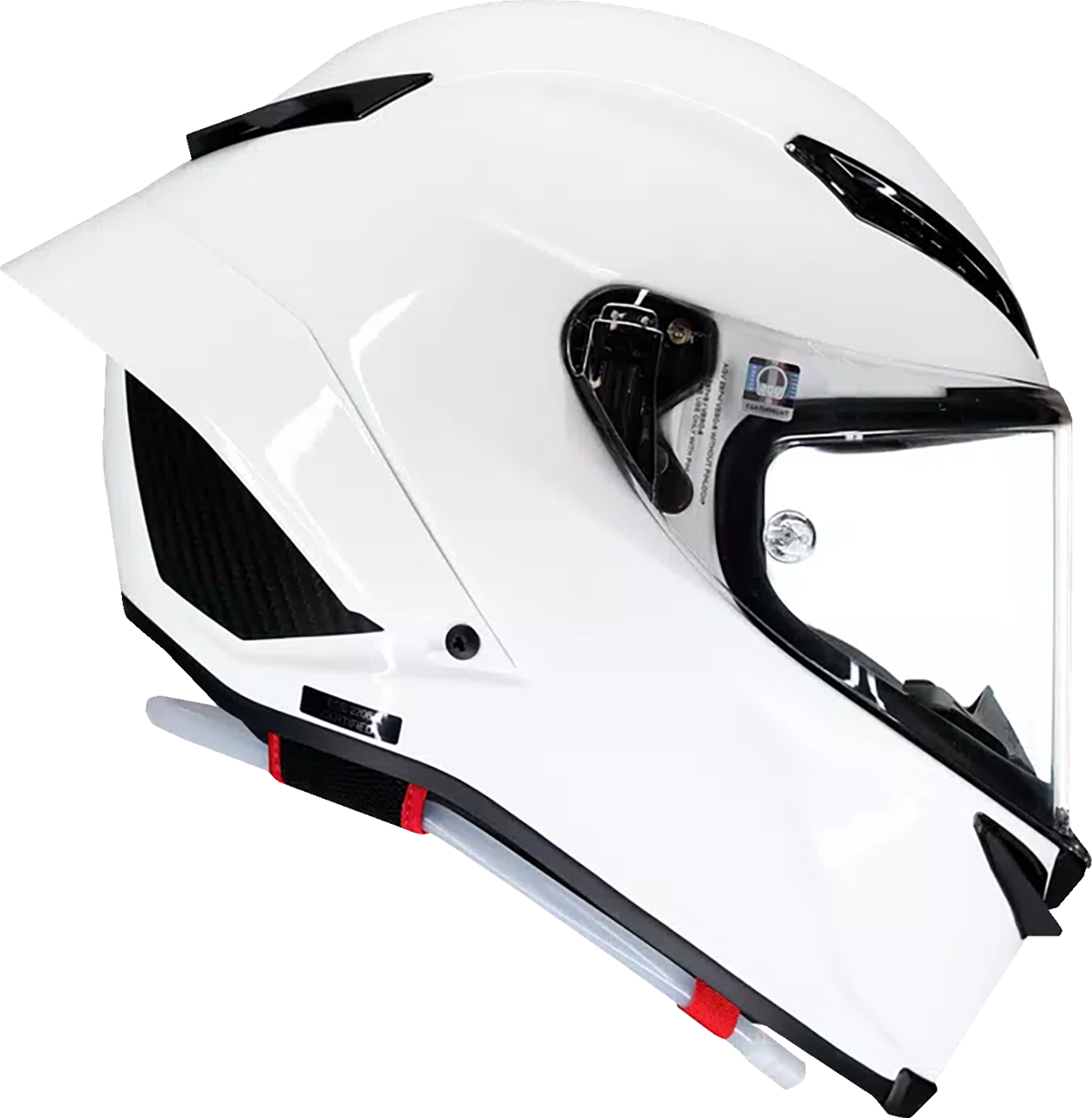 AGV Pista GP RR Helmet - White, XS - Carbon Fiber Racing Helmet with Enhanced Safety and Ventilation