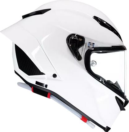 AGV Pista GP RR Helmet - White, XS - Carbon Fiber Racing Helmet with Enhanced Safety and Ventilation