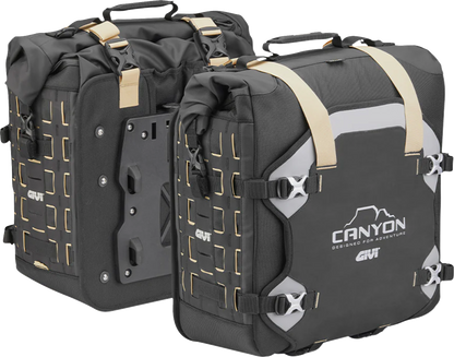 GIVI Gravel-T Saddlebags 35 Liter GRT709B – Waterproof Off-Road Side Bags with Unifit System