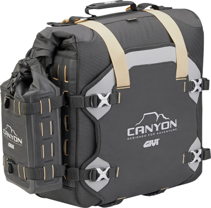 GIVI Gravel-T Saddlebags 35 Liter GRT709B – Waterproof Off-Road Side Bags with Unifit System