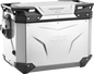 GIVI Outback Evo Side Case - Right - 48 Liter Silver (Part Number: OBKEV48AR)