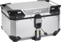 GIVI Outback Evo Top Case 58L OBKEV58AA – Aluminum Motorcycle Storage with Adjustable ARHS and Waterproof Design