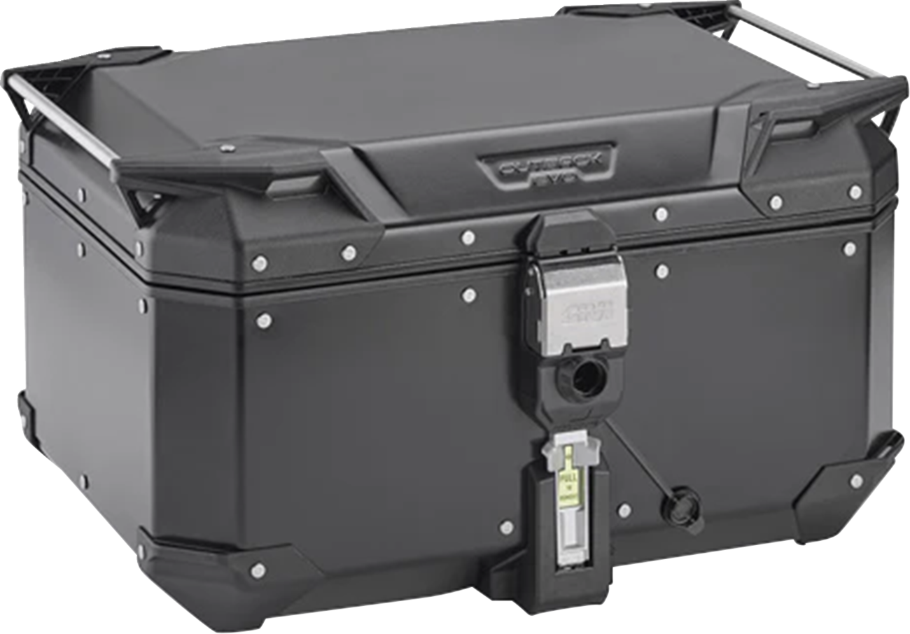 GIVI Outback Evo Top Case 58 Liter OBKEV58B – Durable Aluminum Motorcycle Storage