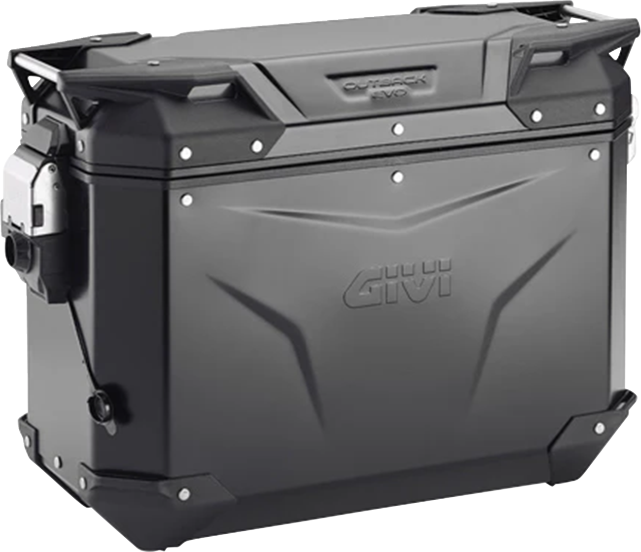 GIVI Outback Evo Side Case - Left - 37 Liter - Black OBKEV37BL