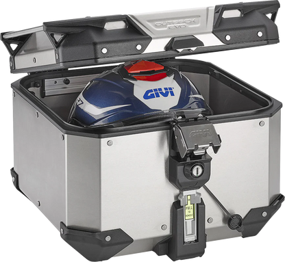 GIVI Outback Evo Top Case - 42 Liter Silver OBKEV42A