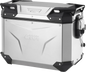 GIVI Outback Evo Side Case - Right - 44 Liter - Silver (OBKEV44AR)