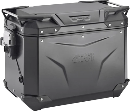 GIVI Outback Evo Side Case - Left - 48 Liter Black (Part Number OBKEV48BL)