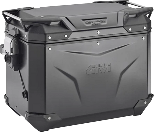 GIVI Outback Evo Side Case - Left - 48 Liter Black (Part Number OBKEV48BL)