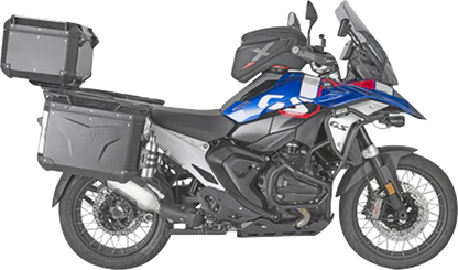 GIVI Outback Evo Side Case - Left - 48 Liter Black (Part Number OBKEV48BL)