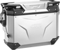 GIVI Outback Evo Side Case - Right - 33 Liter Silver Anodized OBKEVS33AAR