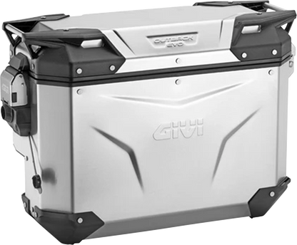 GIVI Outback Evo Side Case - Right - 33 Liter Silver OBKEVS33AR