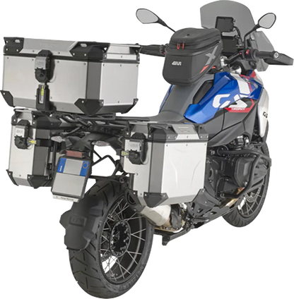 GIVI Outback Evo Top Case - 58 Liter Silver OBKEV58A