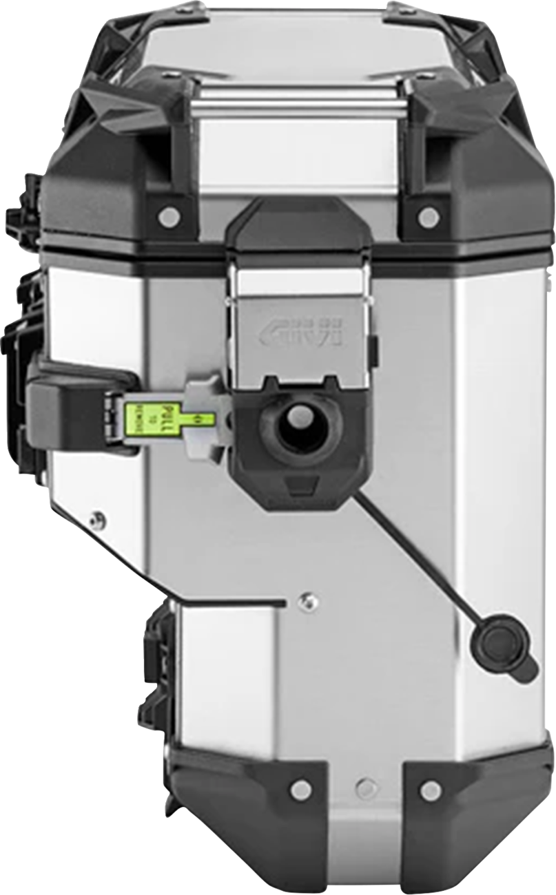 GIVI Outback Evo Side Case - Right - 33 Liter Silver OBKEVS33AR
